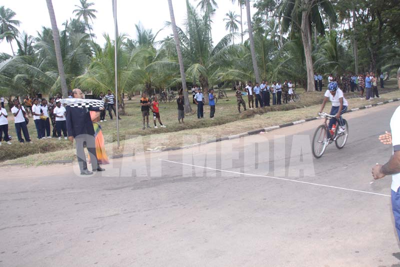 SLAF Base Anuradhapura Inter Unit Cycling Champions