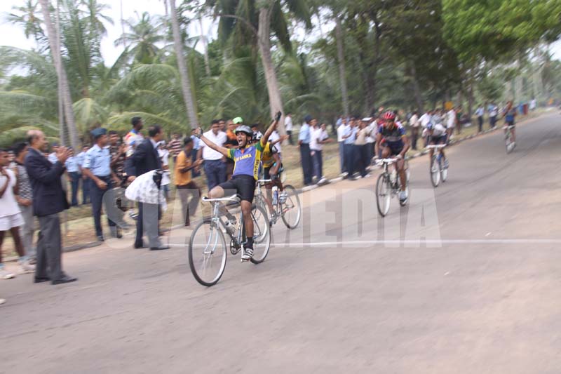 SLAF Base Anuradhapura Inter Unit Cycling Champions