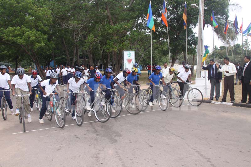 SLAF Base Anuradhapura Inter Unit Cycling Champions