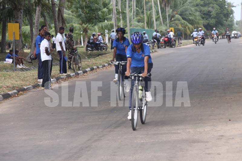 SLAF Base Anuradhapura Inter Unit Cycling Champions