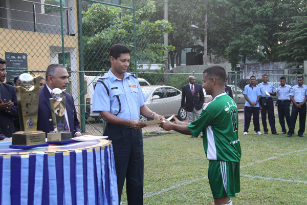 SLAF Regiment Katunayake emerge winners at Inter Unit Football Finals