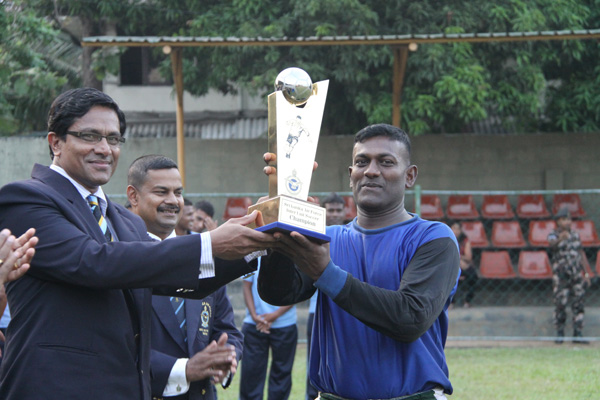 SLAF Regiment Katunayake emerge winners at Inter Unit Football Finals