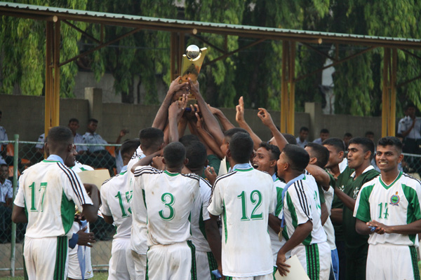 SLAF Regiment Katunayake emerge winners at Inter Unit Football Finals