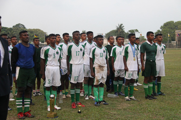 SLAF Regiment Katunayake emerge winners at Inter Unit Football Finals