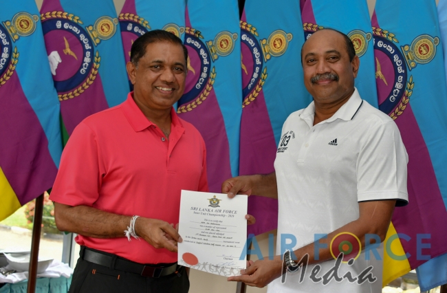 Sri Lanka Air Force Base Rathmalana Wins Inter Unit Golf championship 2019