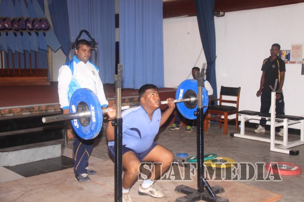 INTER UNIT WEIGHT LIFTING CHAMPIONSHIP 2015