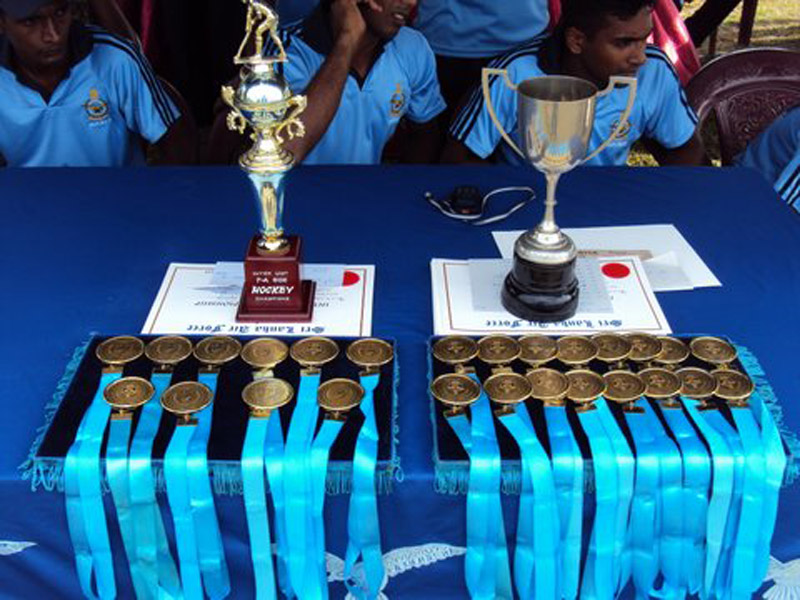 SLAF Station EKkala Wins Inter Unit hockey Championship