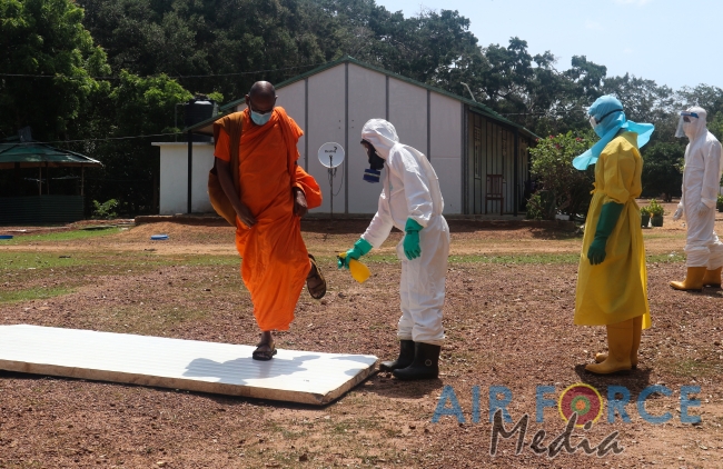 67 Civilians Leave SLAF Quarantine Centre Iranamadu