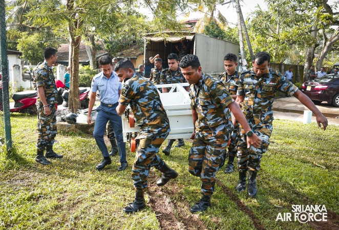 AROGYA MAITRI BHISHM CUBE PROVIDES CRITICAL MEDICAL SUPPORT IN
FLOOD-AFFECTED AREAS