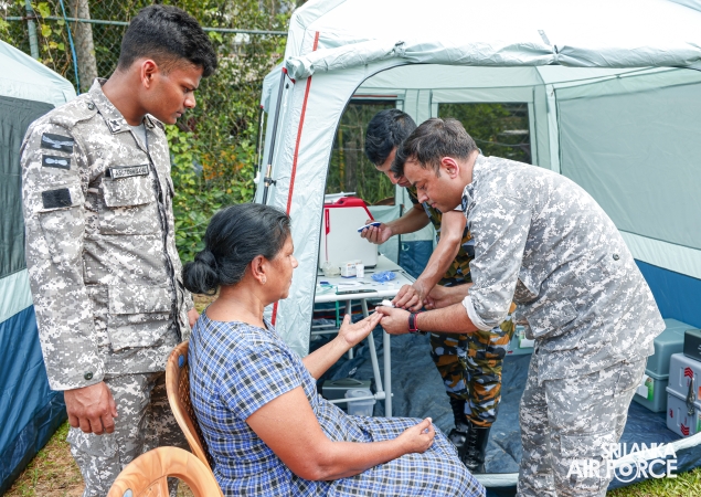 AROGYA
MAITRI BHISHM CUBE PROVIDES CRITICAL MEDICAL SUPPORT IN FLOOD-AFFECTED
AREAS