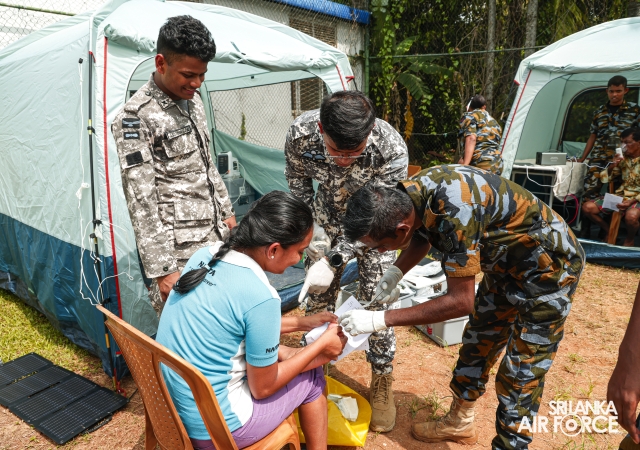 AROGYA
MAITRI BHISHM CUBE PROVIDES CRITICAL MEDICAL SUPPORT IN FLOOD-AFFECTED
AREAS