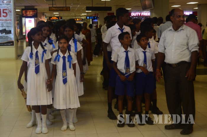 SLAF Sponsors an Educational Tour for Jaffna School Children