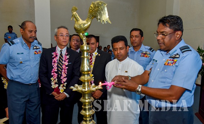Japan Sri Lanka Friendship Association Donates an Ambulance and Fire Vehicle to The SLAF