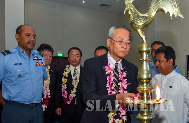 Japan Sri Lanka Friendship Association Donates an Ambulance and Fire Vehicle to The SLAF