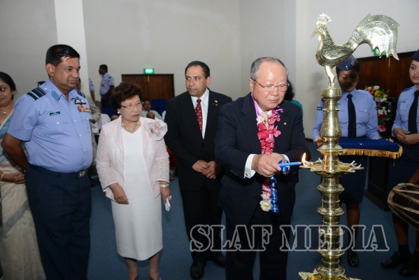 Japan Donates a Fire Vehicle to SLAF