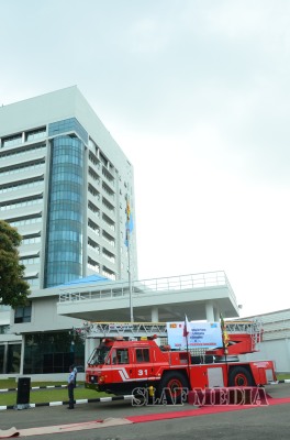 Japan Donates a Fire Vehicle to SLAF