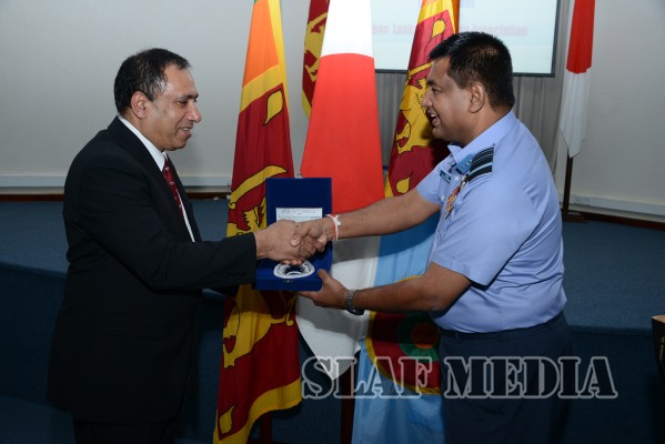 Japan Donates a Fire Vehicle to SLAF