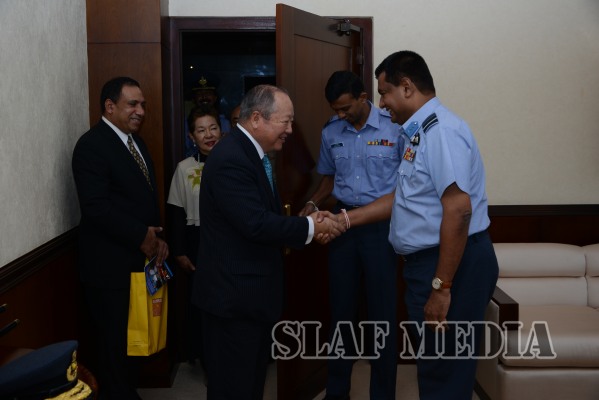 Japan Donates a Fire Vehicle to SLAF