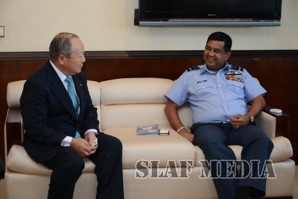 Japan Donates a Fire Vehicle to SLAF