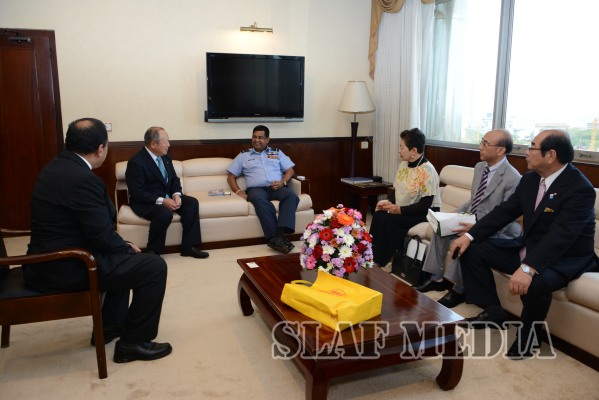 Japan Donates a Fire Vehicle to SLAF