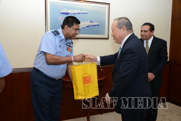 Japan Donates a Fire Vehicle to SLAF