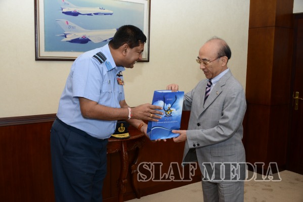 Japan Donates a Fire Vehicle to SLAF