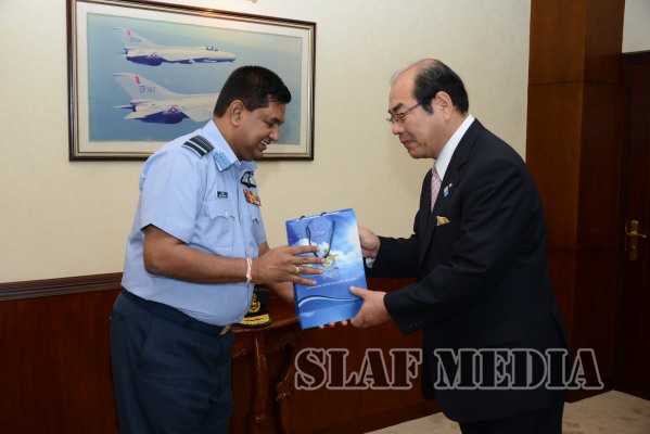 Japan Donates a Fire Vehicle to SLAF