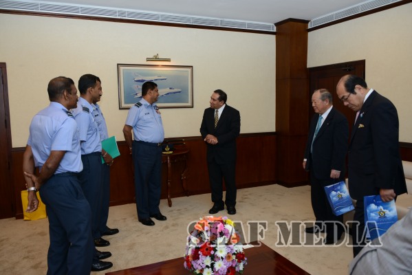 Japan Donates a Fire Vehicle to SLAF