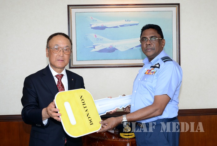 Japan Donates Fully Equiped Ambulance to SLAF