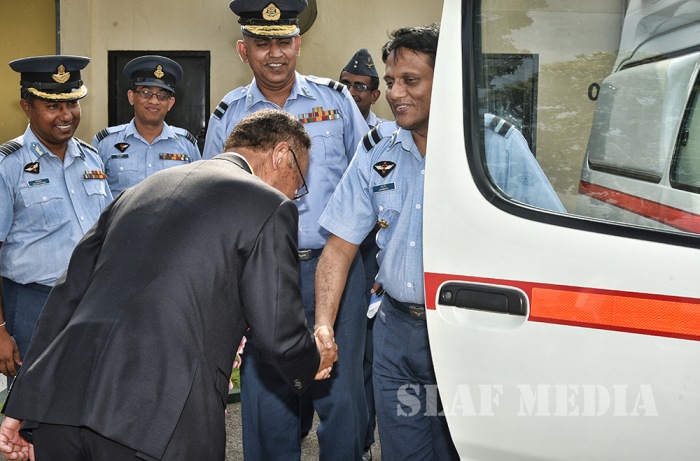 Japan Donates Fully Equiped Ambulance to SLAF