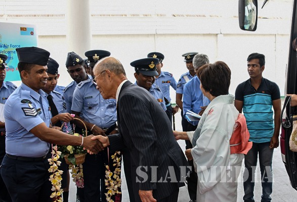 Japan Sri Lanka Friendship Association Donates Sky Ladder Fire Vehicle to the SLAF