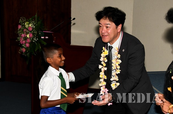 Japan Sri Lanka Friendship Association Donates Sky Ladder Fire Vehicle to the SLAF