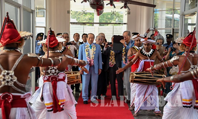 Japan Sri Lanka Friendship Association Donates Sky Ladder Fire Vehicle to the SLAF