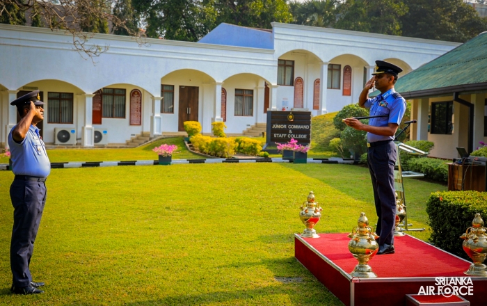 JUNIOR COMMAND AND STAFF COLLEGE AT SLAF ACADEMY CHINA BAY CELEBRATE 27TH ANNIVERSARY