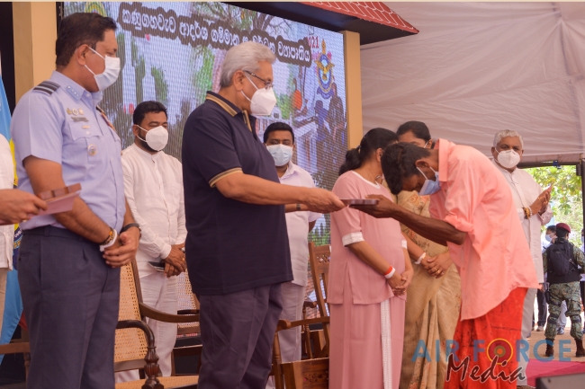 PHASE 1 OF KANUGAHAWEWA RENOVATION PROJECT VESTED IN THE PUBLIC
BY HIS EXCELLENCY THE PRESIDENT