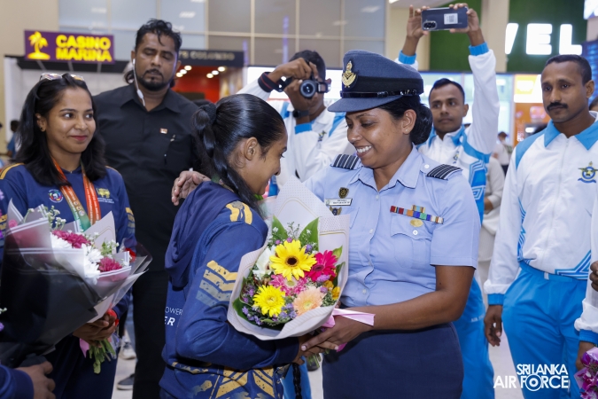 SLAF KARATE TEAM EXCELS AT 10TH SOUTH ASIAN KARATE CHAMPIONSHIP