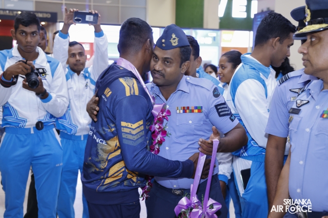 SLAF KARATE TEAM EXCELS AT 10TH SOUTH ASIAN KARATE CHAMPIONSHIP