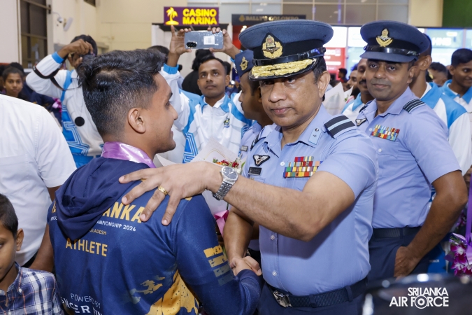 SLAF KARATE TEAM EXCELS AT 10TH SOUTH ASIAN KARATE CHAMPIONSHIP