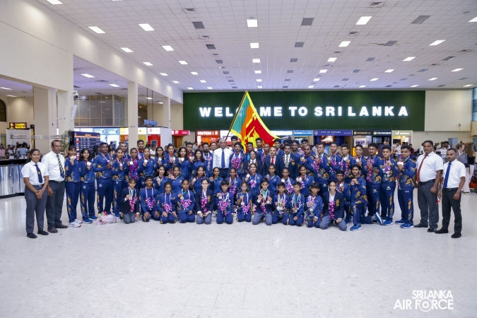 SLAF KARATE TEAM EXCELS AT 10TH SOUTH ASIAN KARATE CHAMPIONSHIP