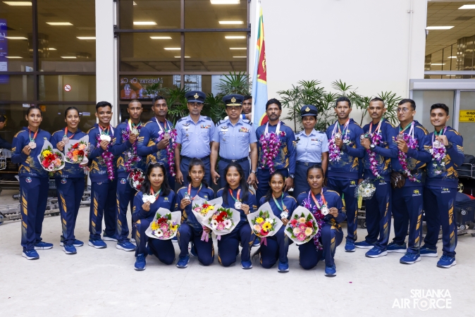 SLAF KARATE TEAM EXCELS AT 10TH SOUTH ASIAN KARATE CHAMPIONSHIP