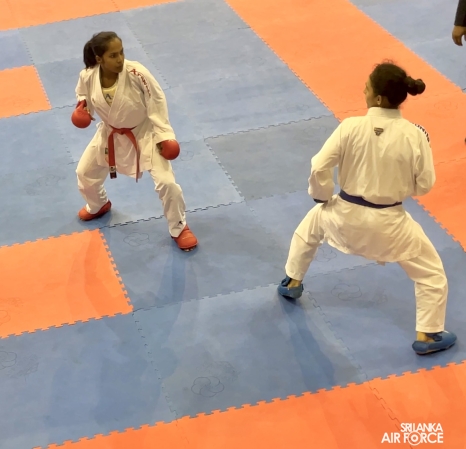 SLAF KARATE TEAM EXCELS AT 10TH SOUTH ASIAN KARATE CHAMPIONSHIP