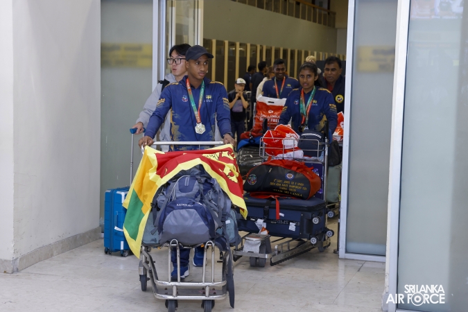 SLAF KARATE TEAM EXCELS AT 10TH SOUTH ASIAN KARATE CHAMPIONSHIP