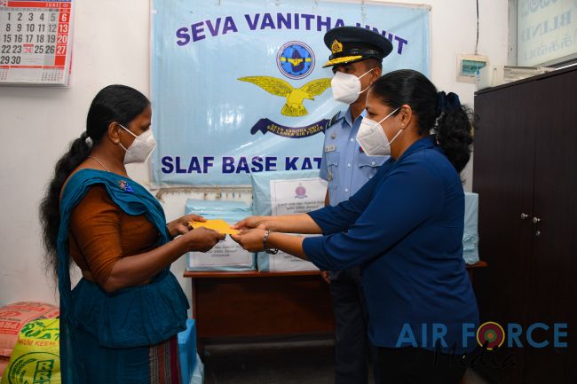 SEVA VANITHA UNIT OF KATUNAYAKE MAKES DONATION TO SRI LANKA WELFARE SOCIETY OF THE BLIND, SEEDUWA