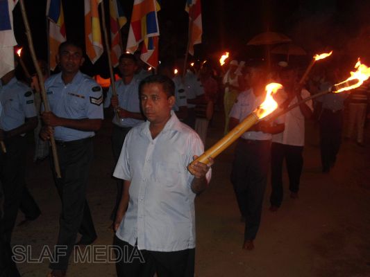 ගුවන් හමුදා මඩකලපුව කදවුරේ ආගමික වතාවත්