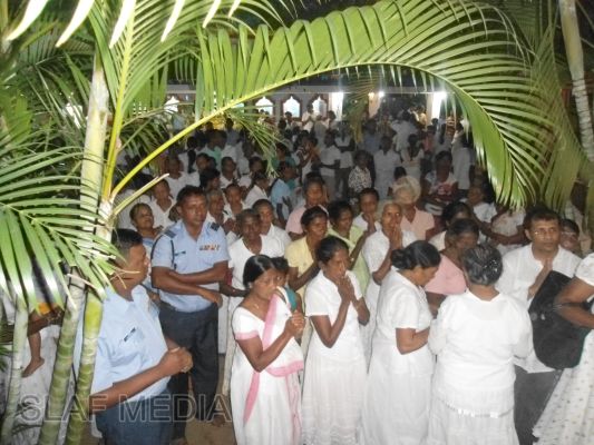 ගුවන් හමුදා මඩකලපුව කදවුරේ ආගමික වතාවත්