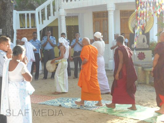 ගුවන් හමුදා මඩකලපුව කදවුරේ ආගමික වතාවත්