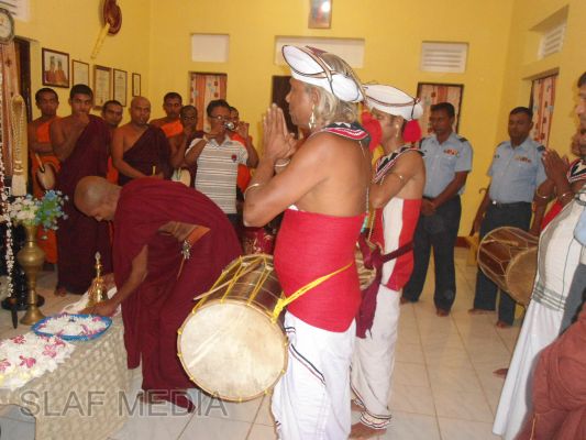 ගුවන් හමුදා මඩකලපුව කදවුරේ ආගමික වතාවත්