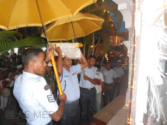 ගුවන් හමුදා මඩකලපුව කදවුරේ ආගමික වතාවත්