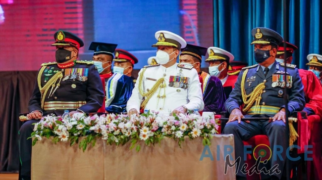 GENERAL CONVOCATION OF KOTHALAWALA DEFENCE UNIVERSITY -2020
CEREMONIALLY CONCLUDED.