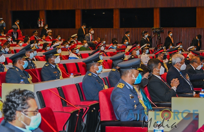 GENERAL CONVOCATION OF KOTHALAWALA DEFENCE UNIVERSITY -2020
CEREMONIALLY CONCLUDED.